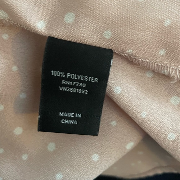 Jason Wu for Target Pink Polka Dot Blouse Size L - Picture 3 of 7
